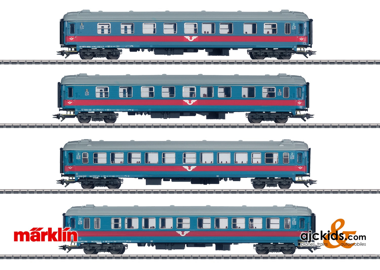 Marklin 43789 - Express Train Car Set at Ajckids.com