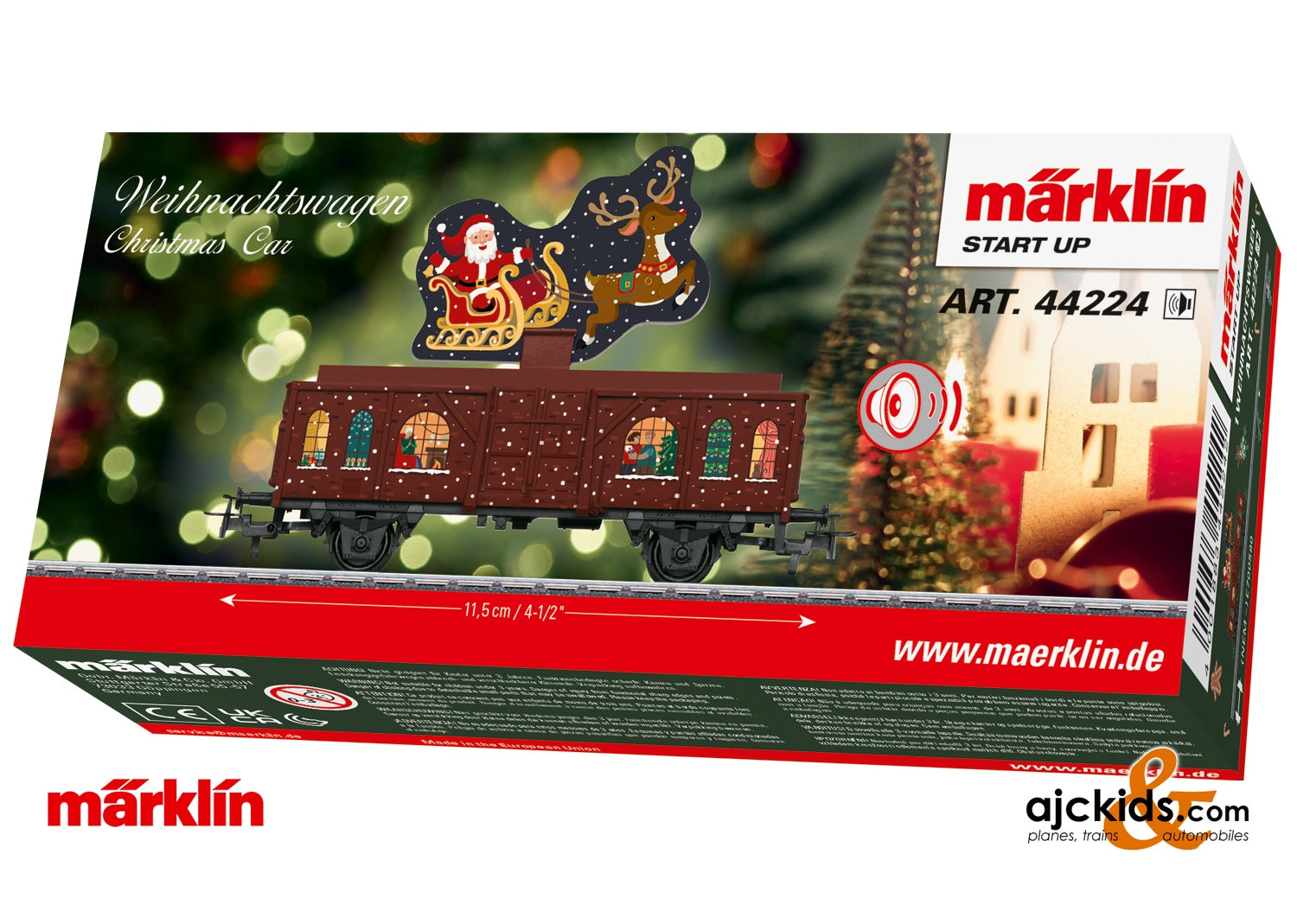 Marklin 44224 Christmas Car w/Sound Module – Ajckids