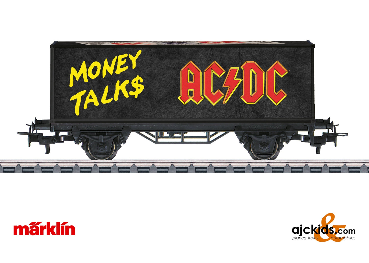 Marklin 44832 - Märklin Start up - “Moneytalks” Container Transport Car