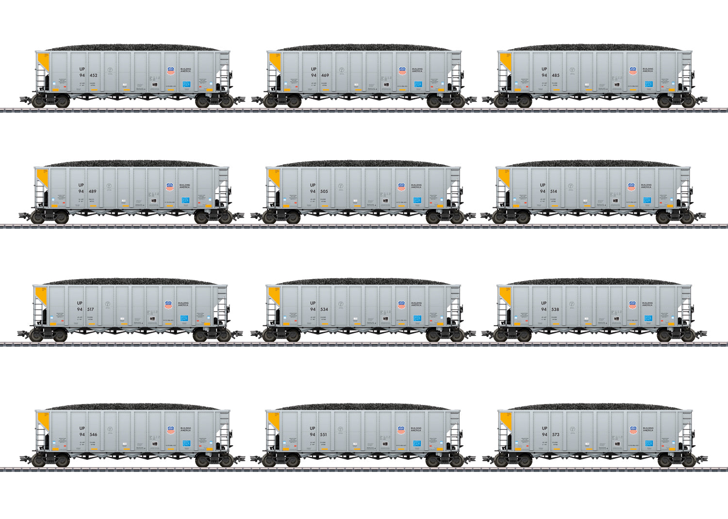Marklin 45665 Union Pacific Hopper Car Set – Ajckids