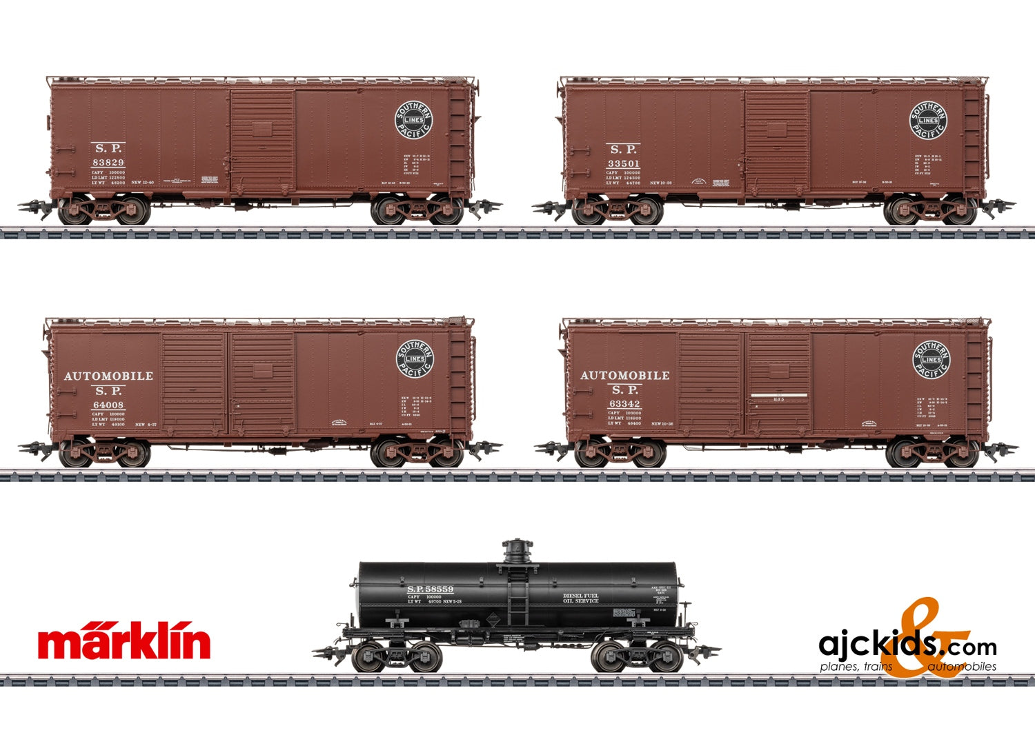 Marklin 45667 - Southern Pacific freight car set