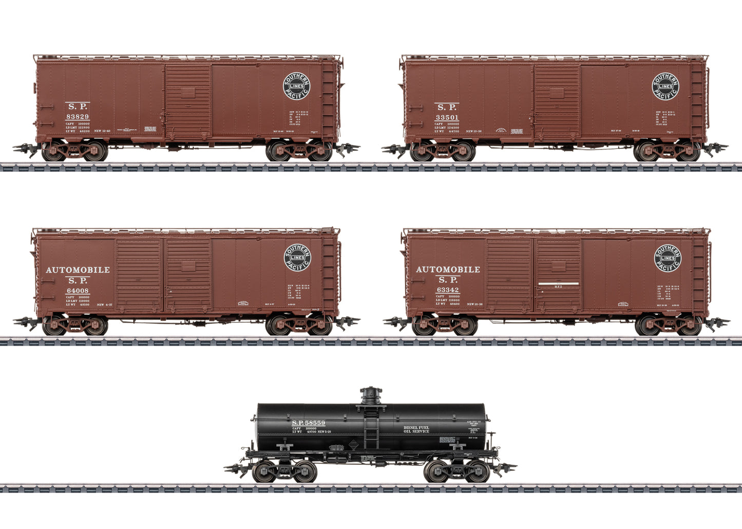 Marklin 45667 - Southern Pacific freight car set