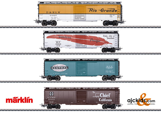 Marklin 45712 - US Tin-Plate Freight Car Set at Ajckids.com