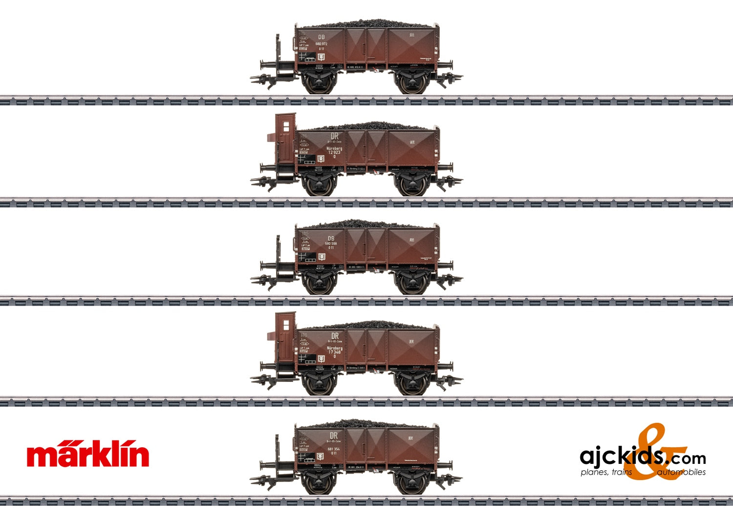 Marklin 46047 - Coal Car Set