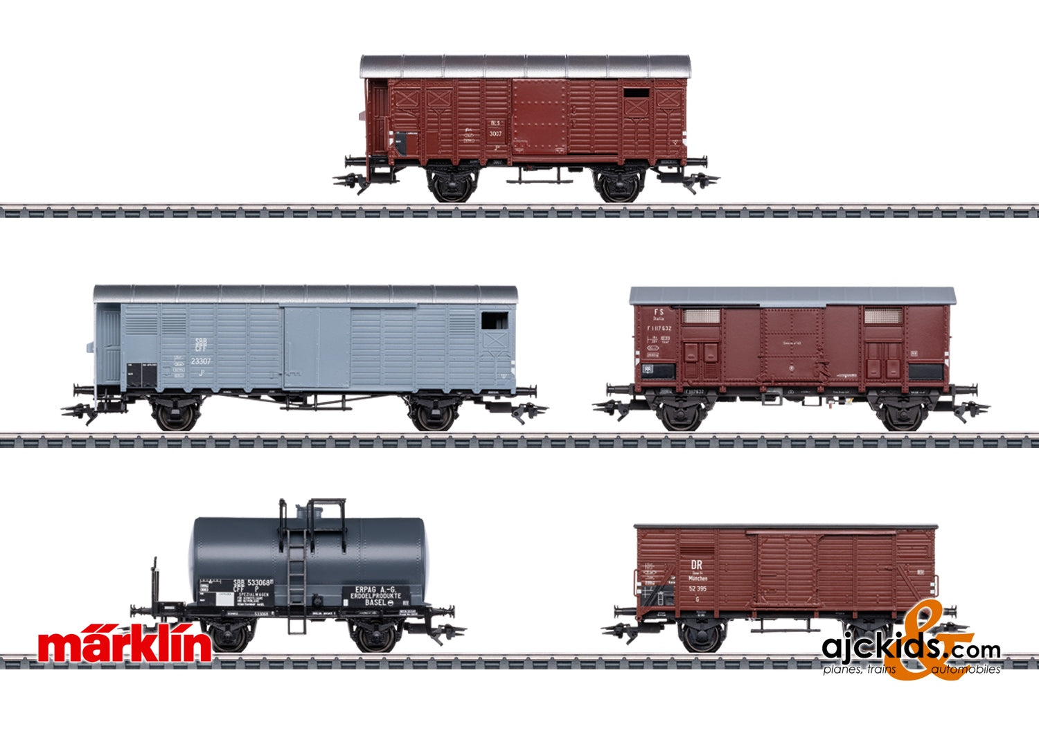 Marklin 46575 - Freight Car Set for the Class Ae 6/8 at Ajckids.com