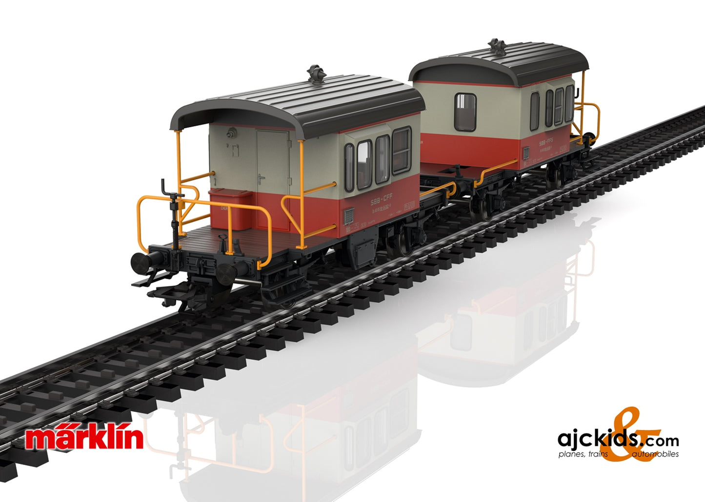 Marklin 46850 - Swiss Express Sputnik Coupling Car Set