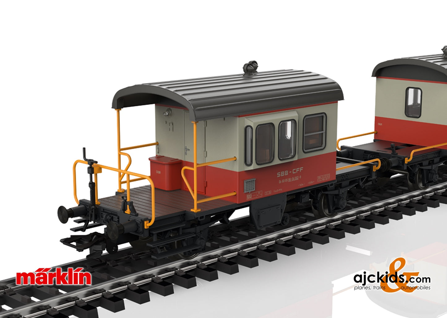 Marklin 46850 - Swiss Express Sputnik Coupling Car Set