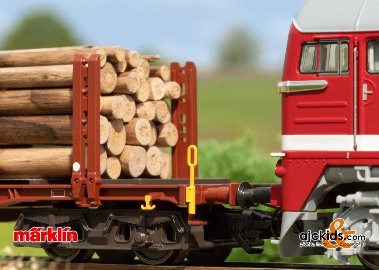 Marklin 47154 - Stake Car Set for Wood Transport