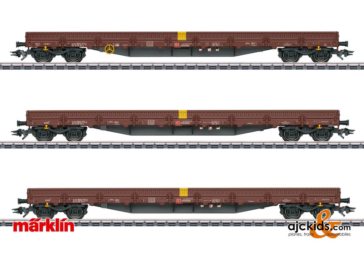 47162 Marklin 47162 - Type Res-x Low-Sided Car Set – Ajckids