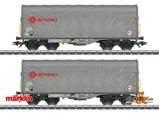 Marklin 47230 - Sliding Tarp Car Set