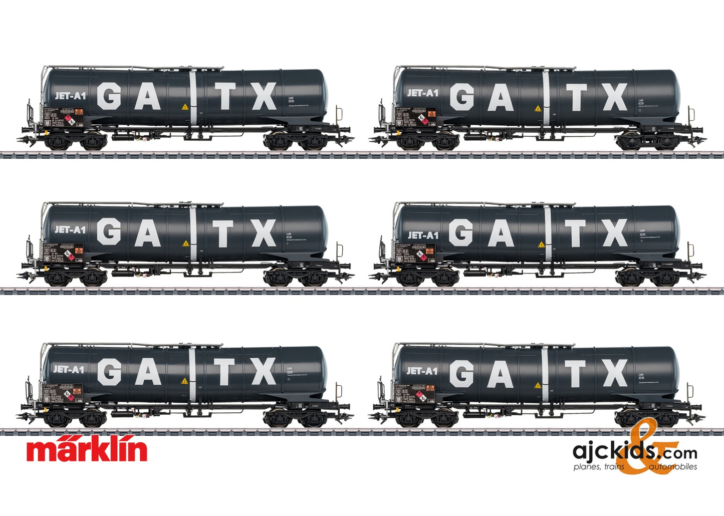 Marklin 47546 - Type Zans Tank Car Set, Era VI