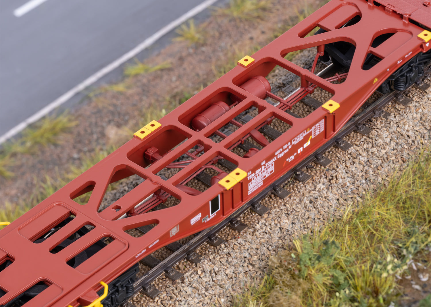 Marklin 47816 - Type Sggrss 80 Double Container Transport Car