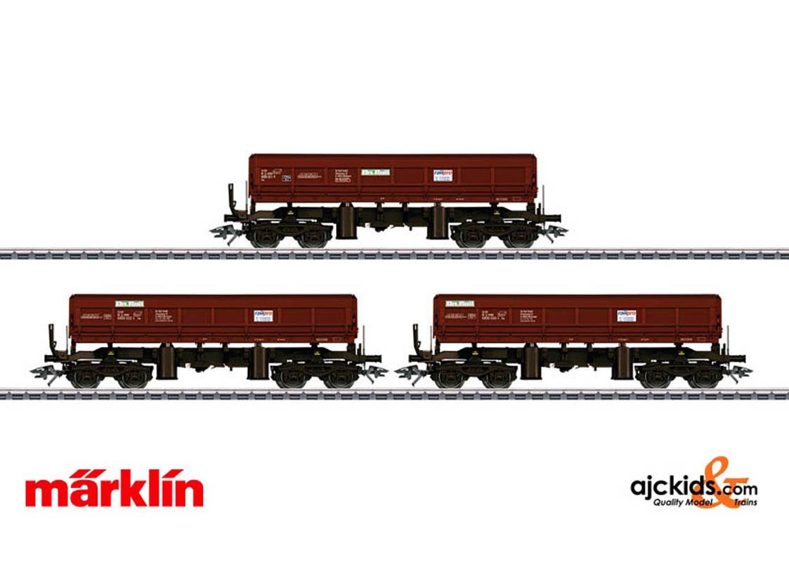 Marklin 48456 - Railpro Type Fas 680 Bulk Freight Dump 3-Car Set