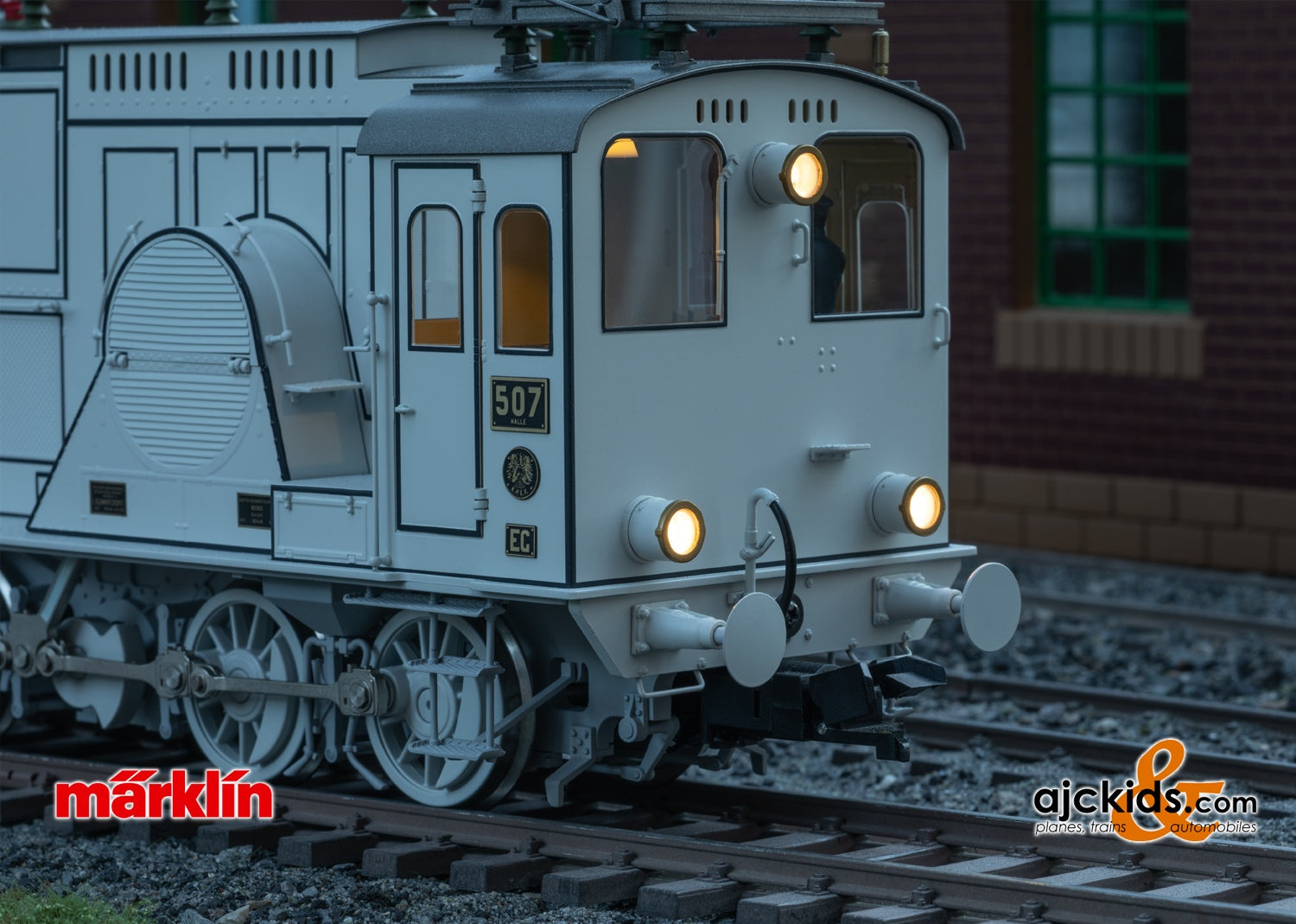 Marklin 55506 - Class EG 507 Freight Train Electric Locomotive with Photographic Gray Paint