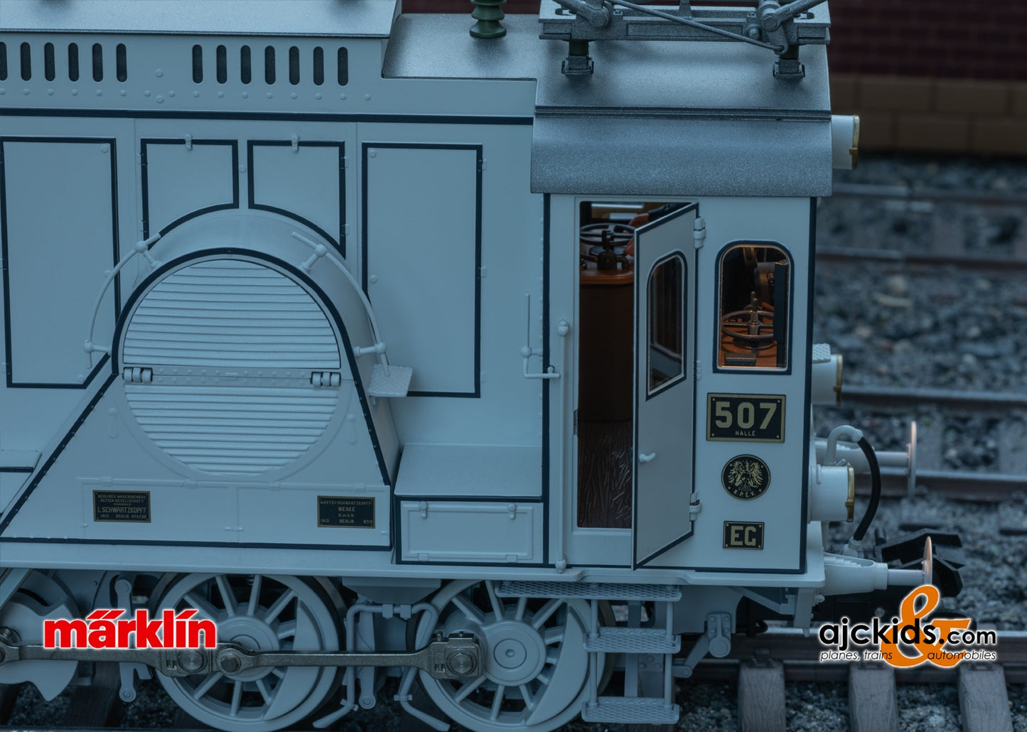 Marklin 55506 - Class EG 507 Freight Train Electric Locomotive with Photographic Gray Paint