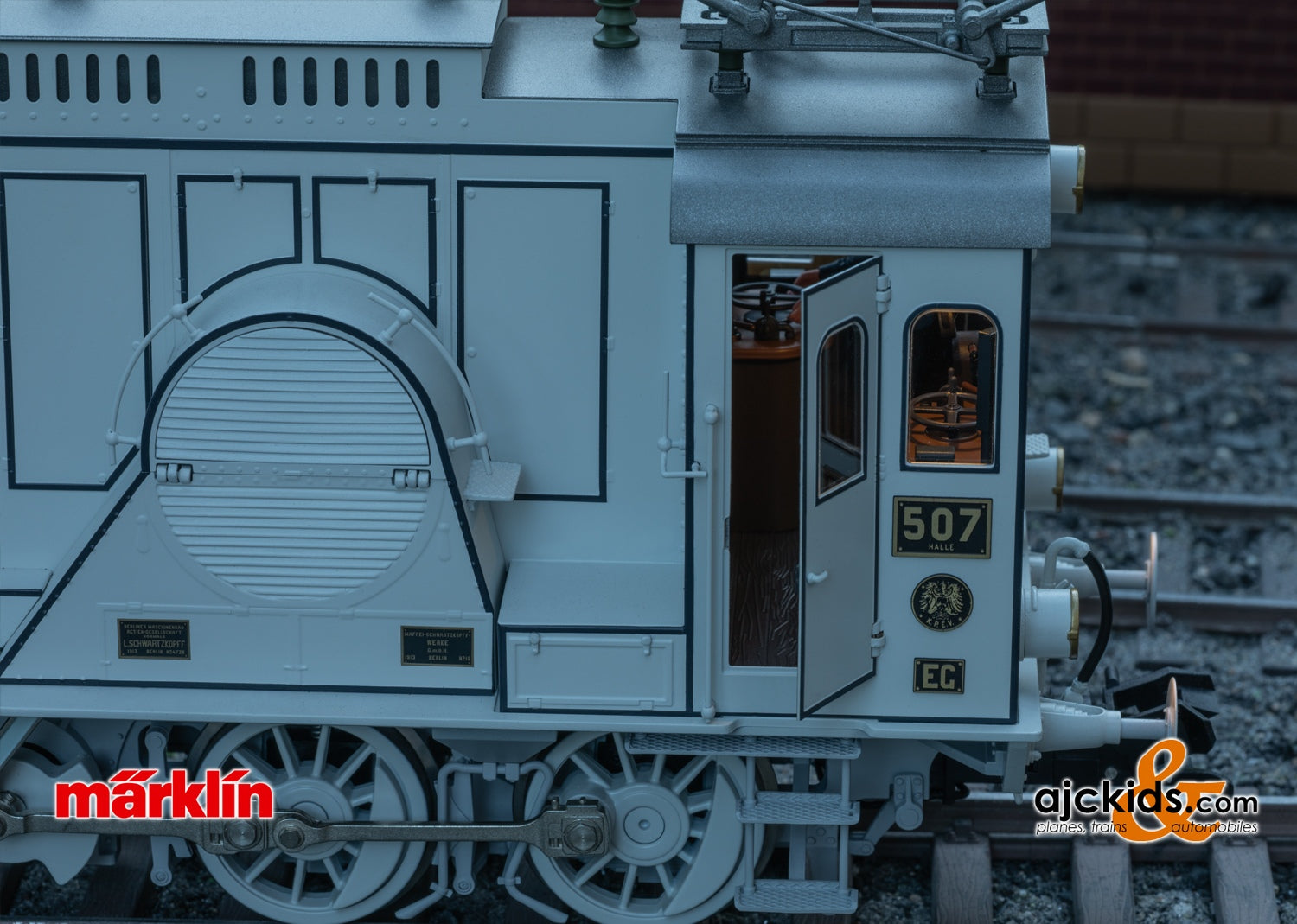 Marklin 55506 - Class EG 507 Freight Train Electric Locomotive with Photographic Gray Paint