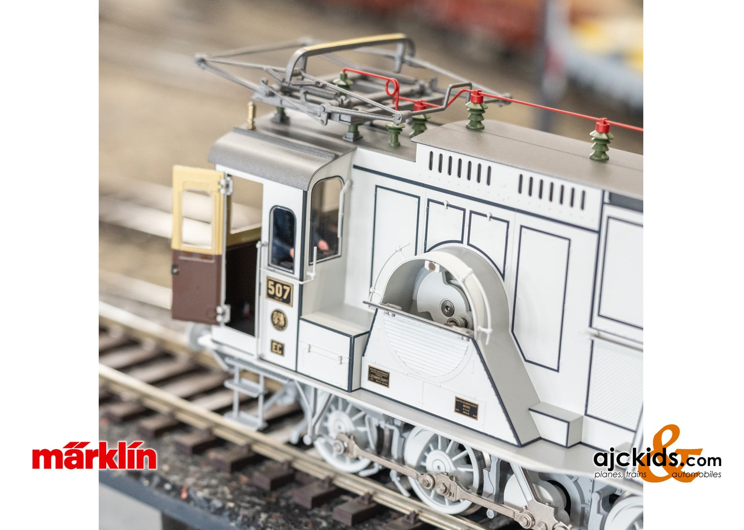 Marklin 55506 - Class EG 507 Freight Train Electric Locomotive with Photographic Gray Paint