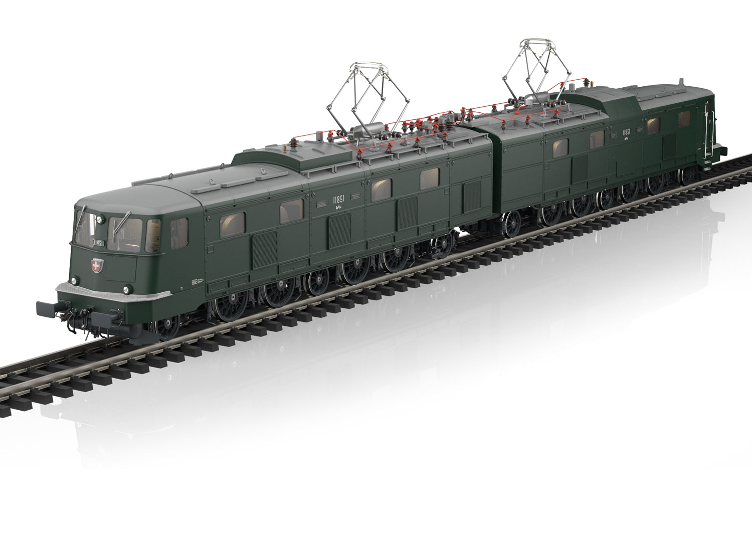 Marklin 55817 - SBB Class Ae 8/14 Electric Locomotive, Road Number 11851