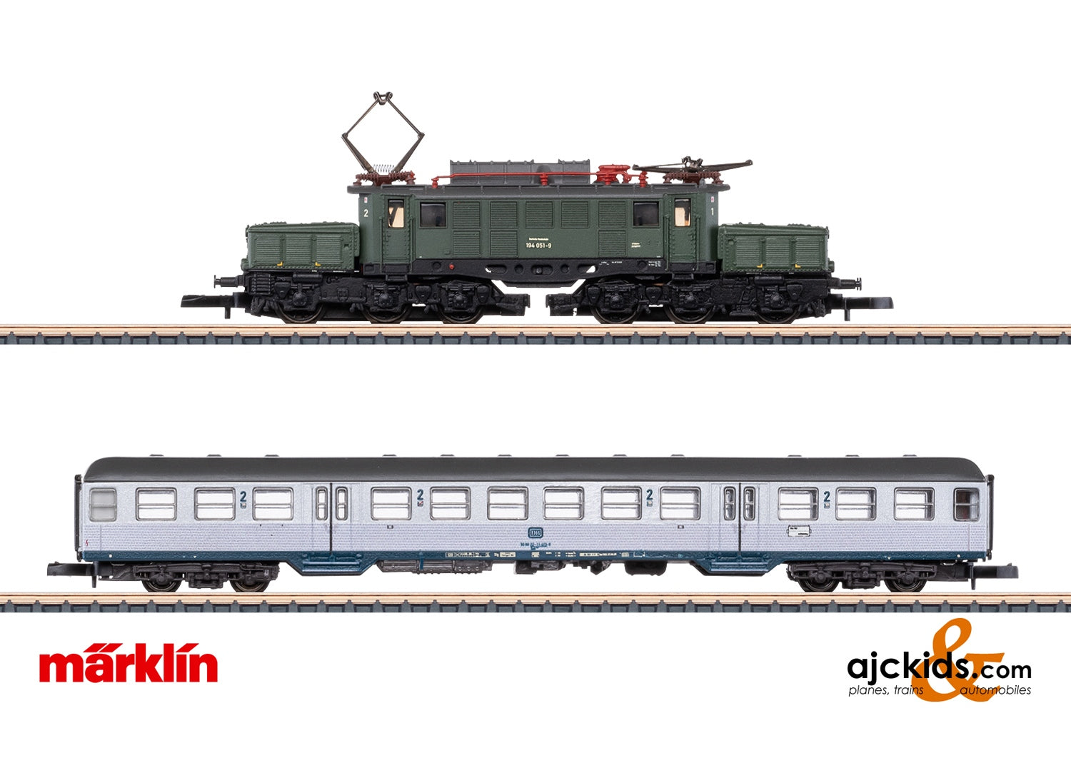 Marklin 81221 - Commuter Train with the Class 194 at Ajckids.com