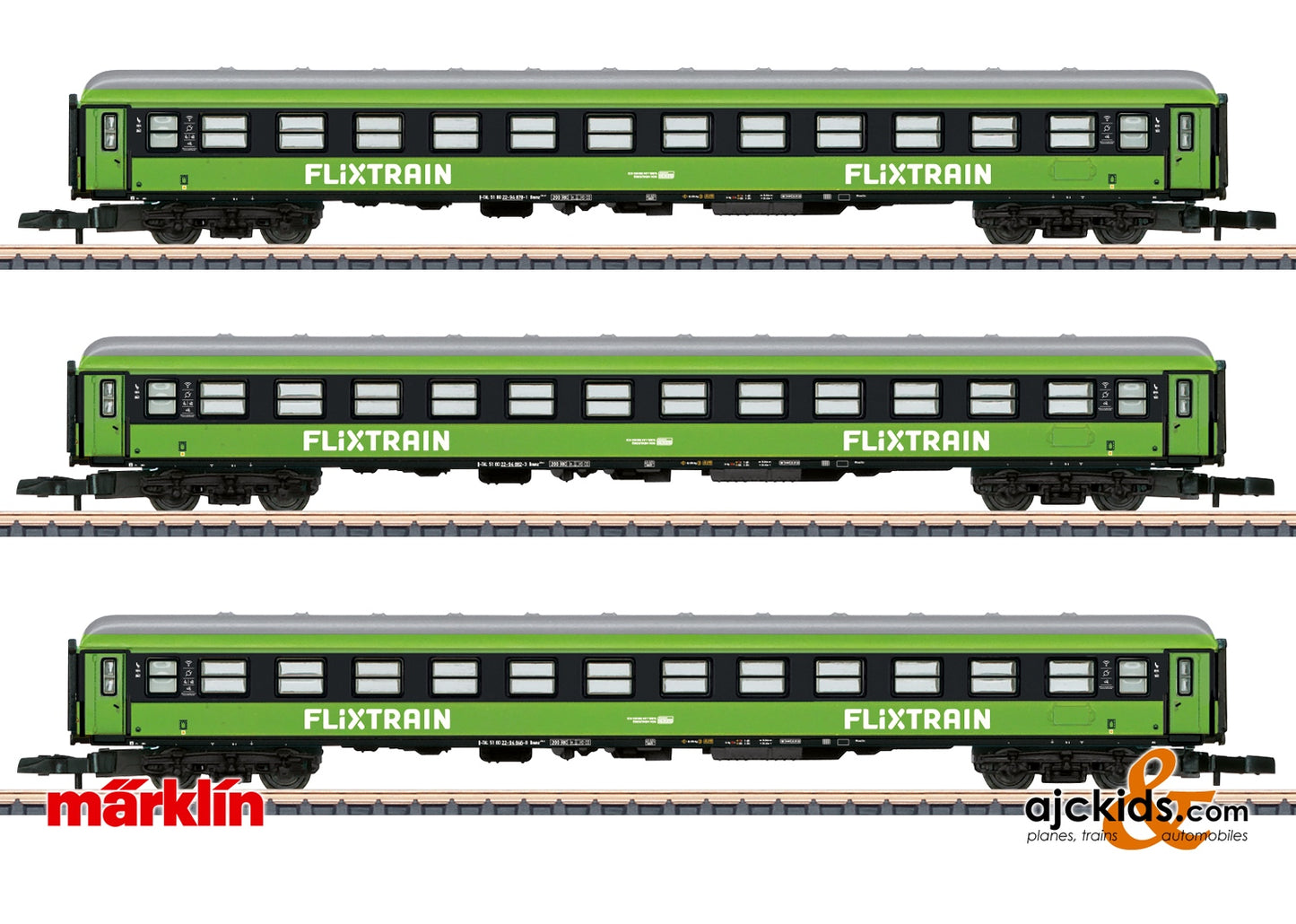 Marklin 87403 - Flixtrain Car Set 1 Era VI