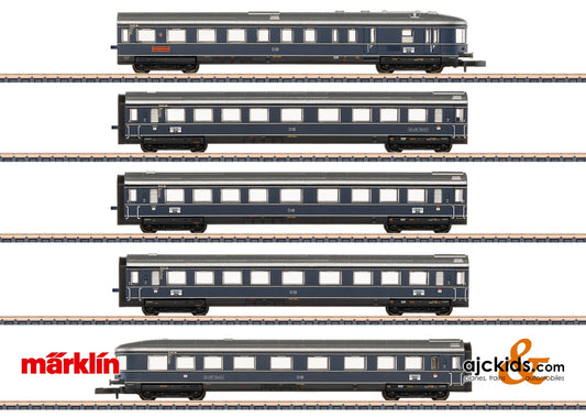 Marklin 87615 - DB Blue Gentian Car Set, III