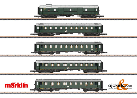 Marklin 87620 - Standard Design 1928 to 1930 Express Train Car Set at Ajckids.com