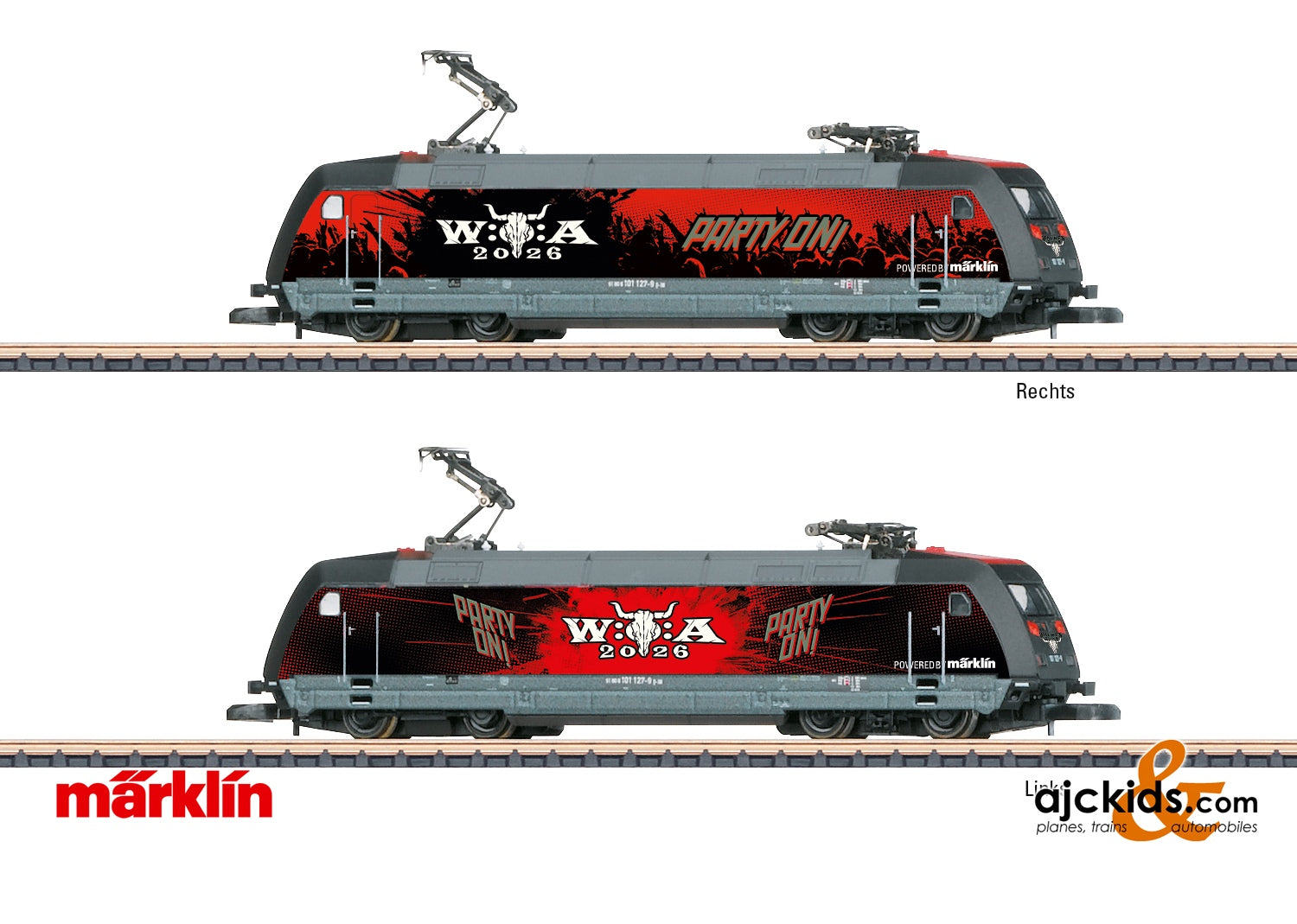 Marklin 88666 - Class 101 W:O:A® Electric Locomotive