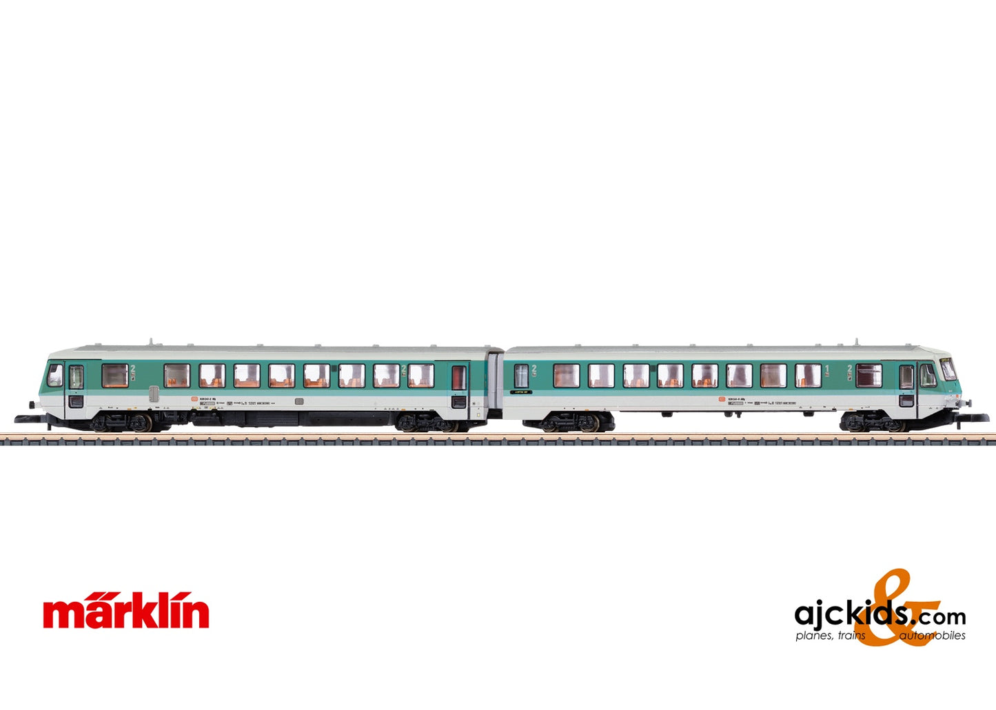 Marklin 88701 - Class 628.2 Diesel-Powered Rail Car with a Class 928.2 Cab Control Car