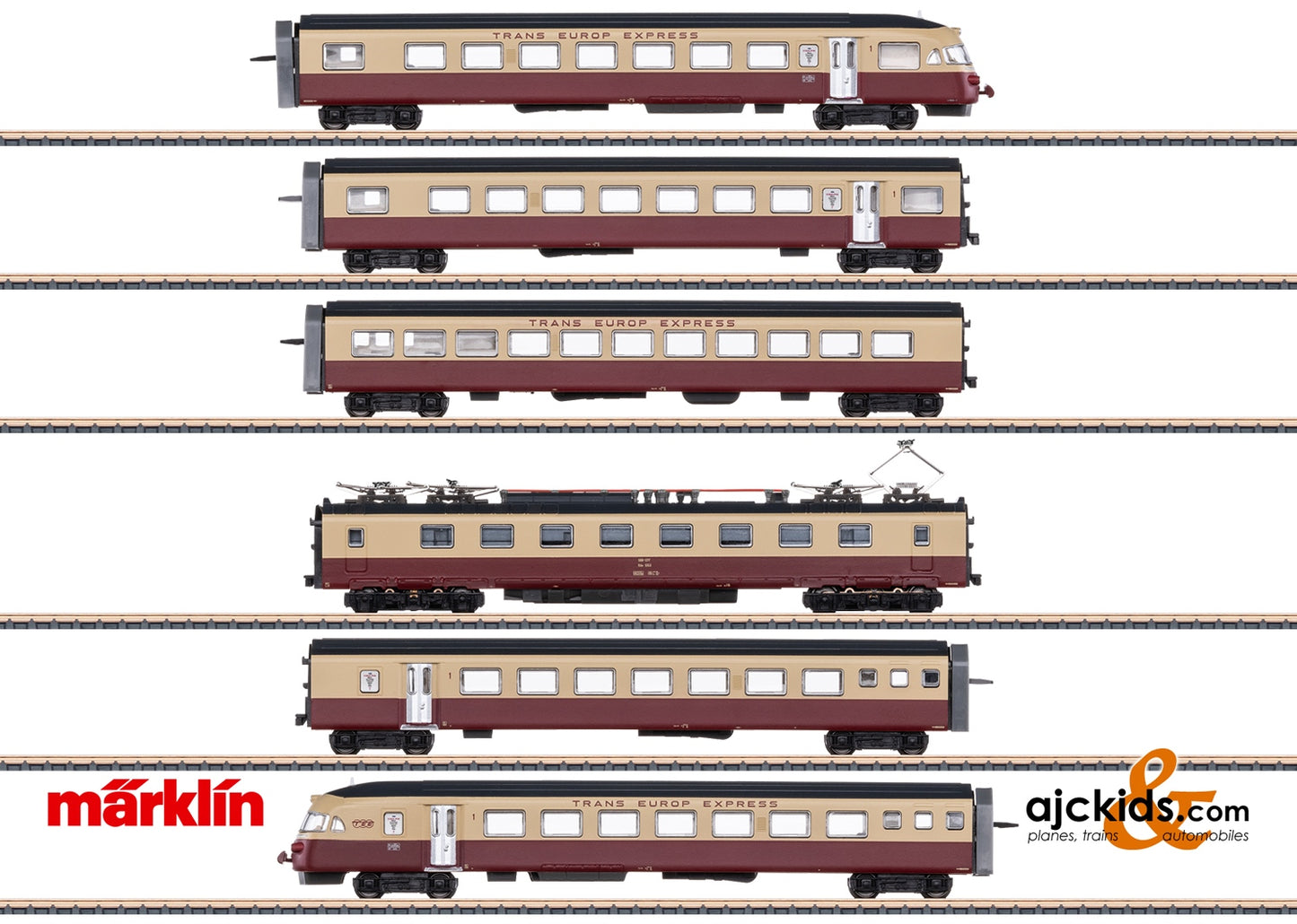 Marklin 88730 SBB Cl. RABe TEE Elec. Train