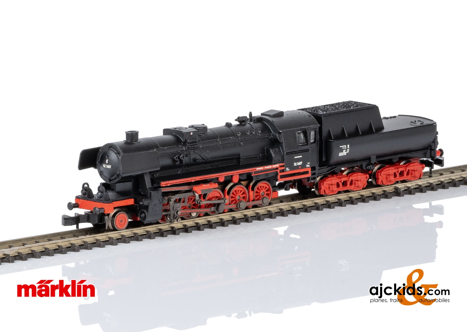 Marklin 88837 - Class 52 Heavy Freight Locomotive with a Tub-Style Tender