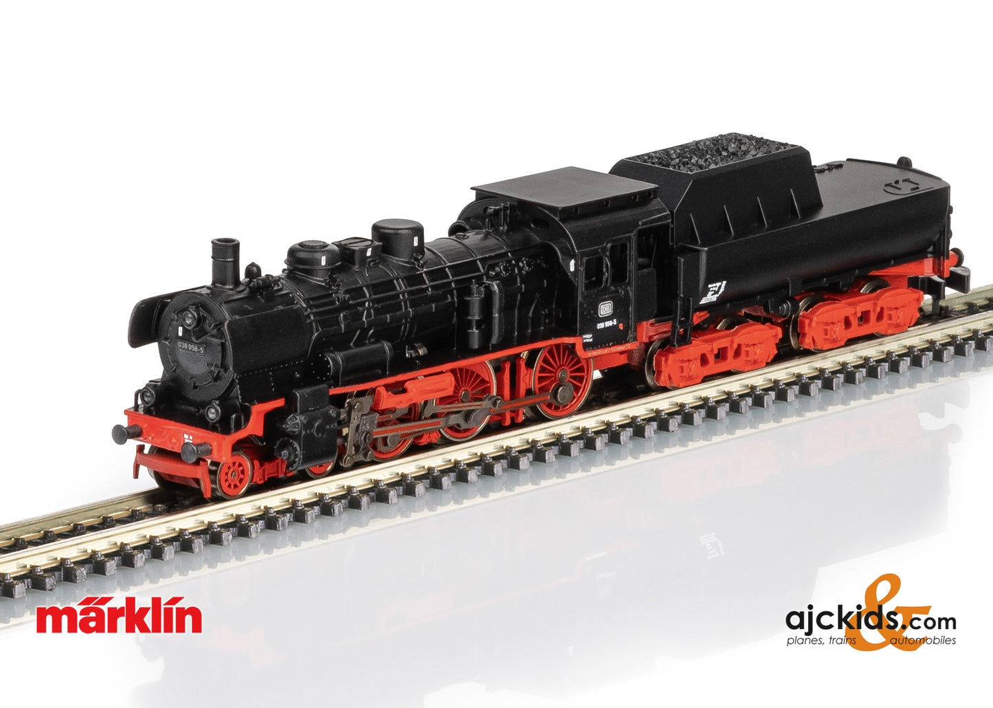 Marklin 88909 - Class 038 Steam Locomotive with a Tub-Style Tender