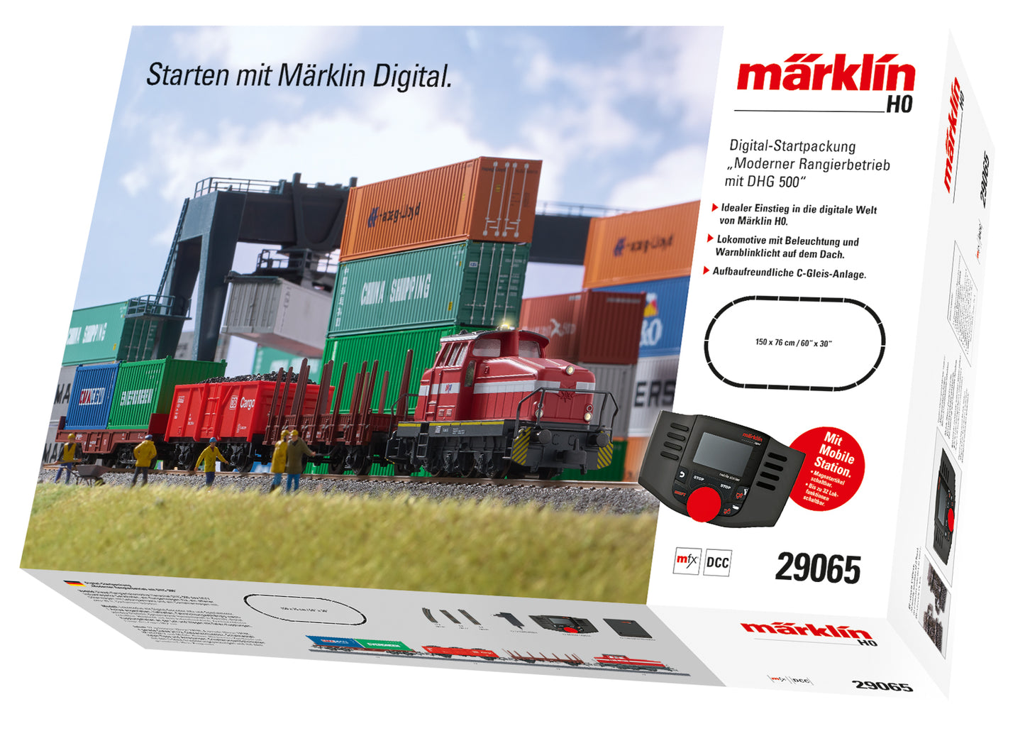 Marklin 29065 - Modern Switching Operations with a DHG 500 Digital Starter Set