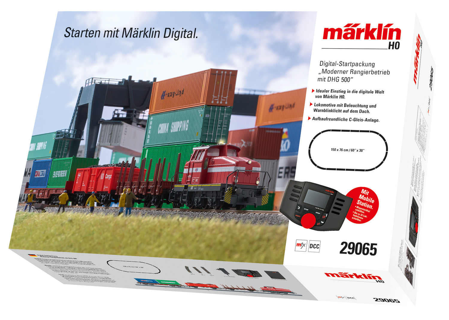 Marklin 29065 - Modern Switching Operations with a DHG 500 Digital Starter Set