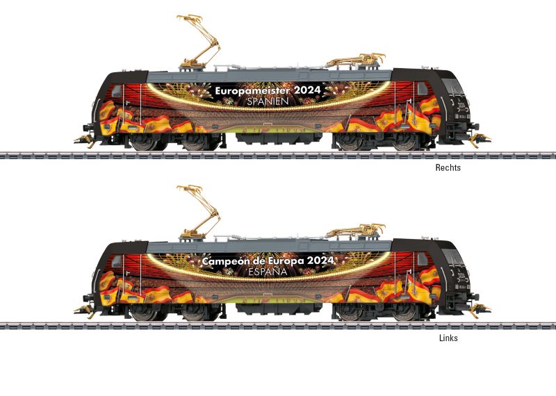 Marklin 36024 - Class 185.2 Electric Locomotive in Honor of the European Champions
