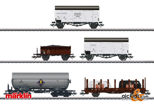 Marklin 48834 - DSB Freight Car Set