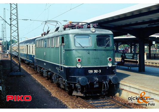 Piko 21789 BR 139 Electric Locomotive green DB IV Sound
