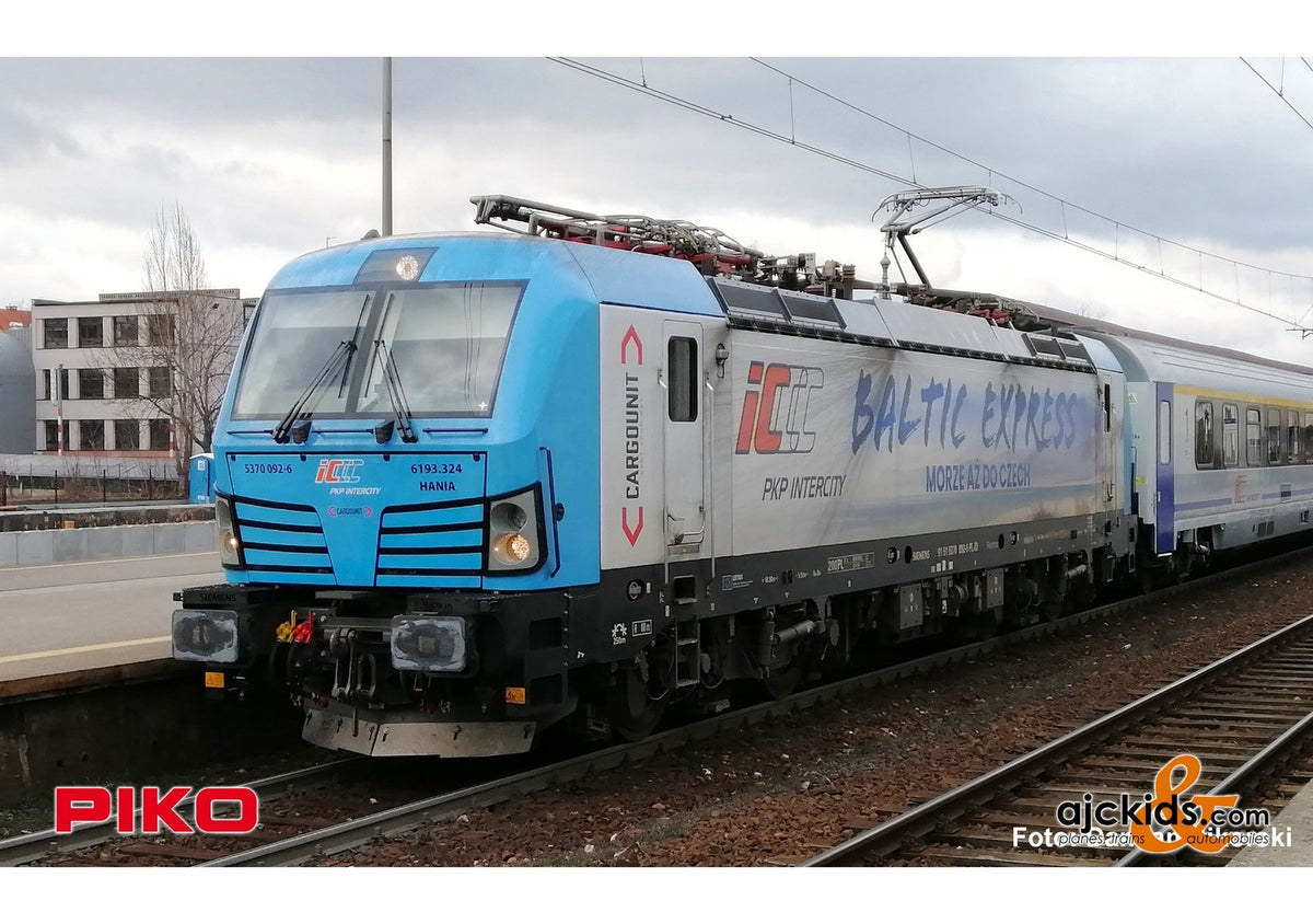 Piko 21804 BR 193 Electric Locomotive Baltic PKP IC VI Sound