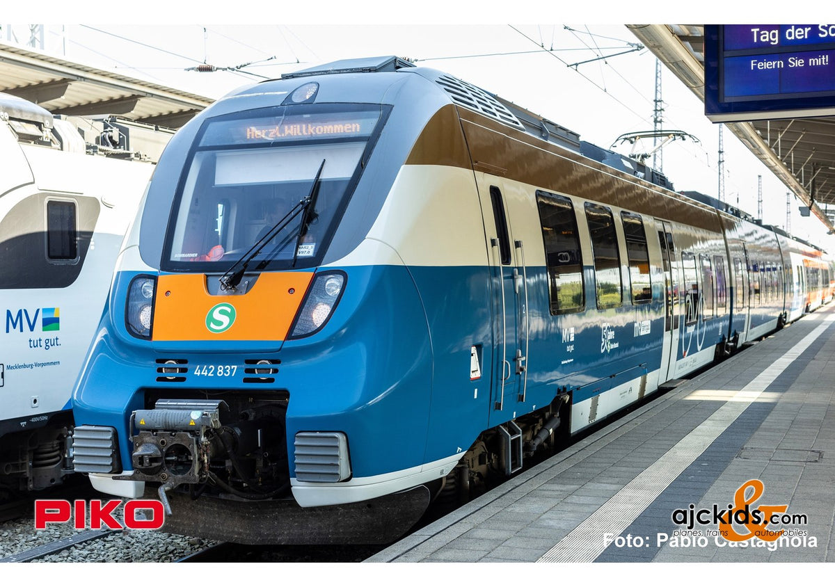 Piko 21825 442 837 5-car EMU S-Bahn Rostock DB VI Sound