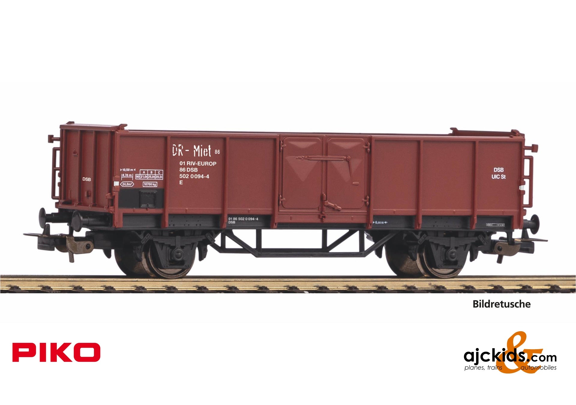 Piko 24537 - Open freight car DSB IV