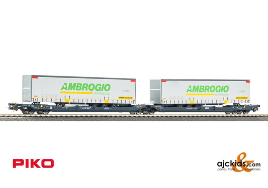 Piko 24635 T3000e Intermodel Car w/2 trailers Ambrogio VI