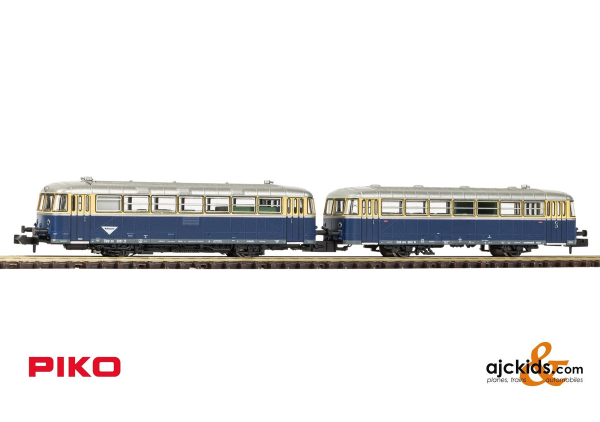 Piko 40256 N 5081 Diesel Locomotive Railbus + Trailer OBB IV