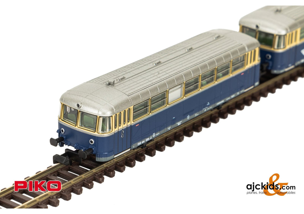 Piko 40256 N 5081 Diesel Locomotive Railbus + Trailer OBB IV