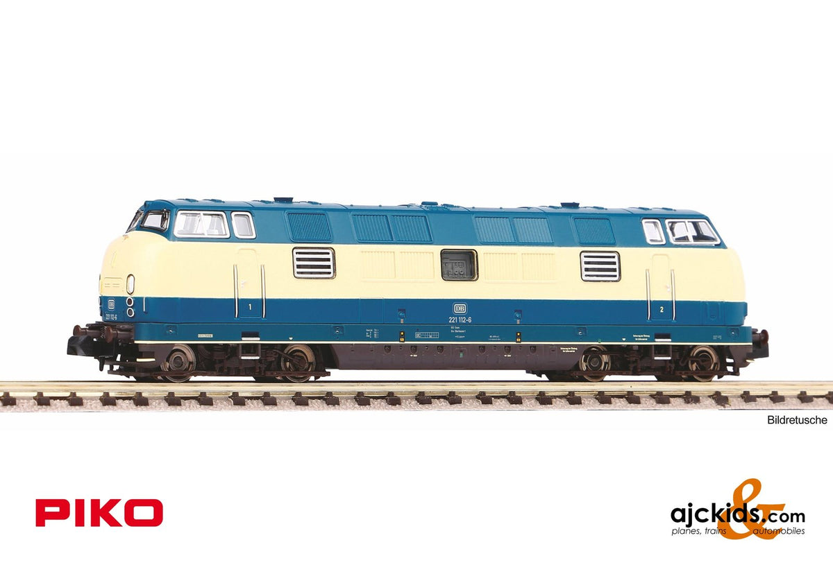 Piko 40513 N BR 221 Diesel Locomotive DB IV Sound