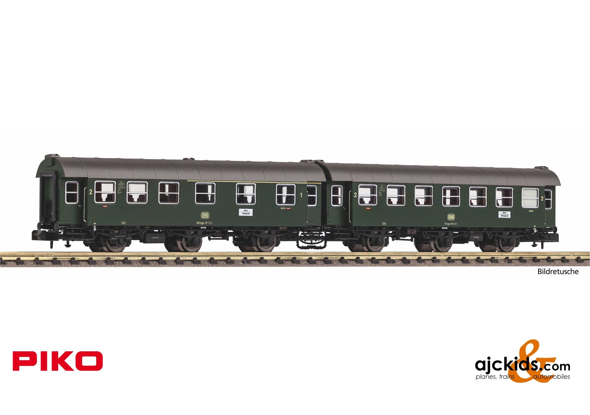 Piko 40763 - Set of 2 conversion cars AB3yg & B3yg DB IV