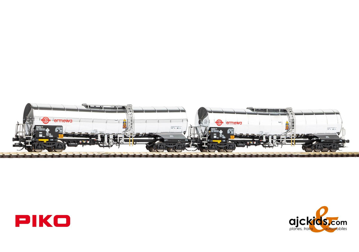 Piko 47683 TT 2-Tank Car Set Ermewa VI