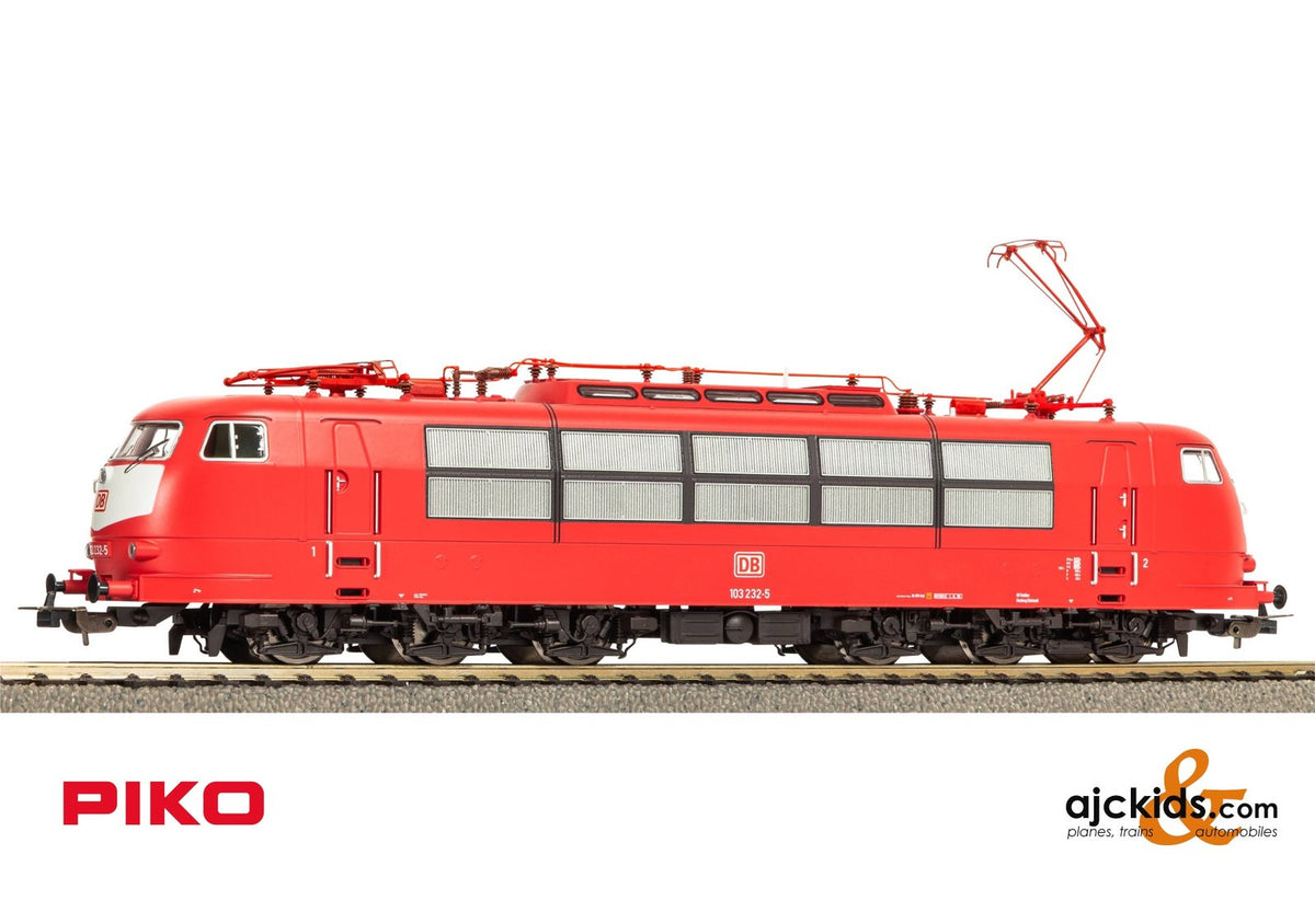 Piko 51695 BR 103 Electric Locomotive long frame red DB V