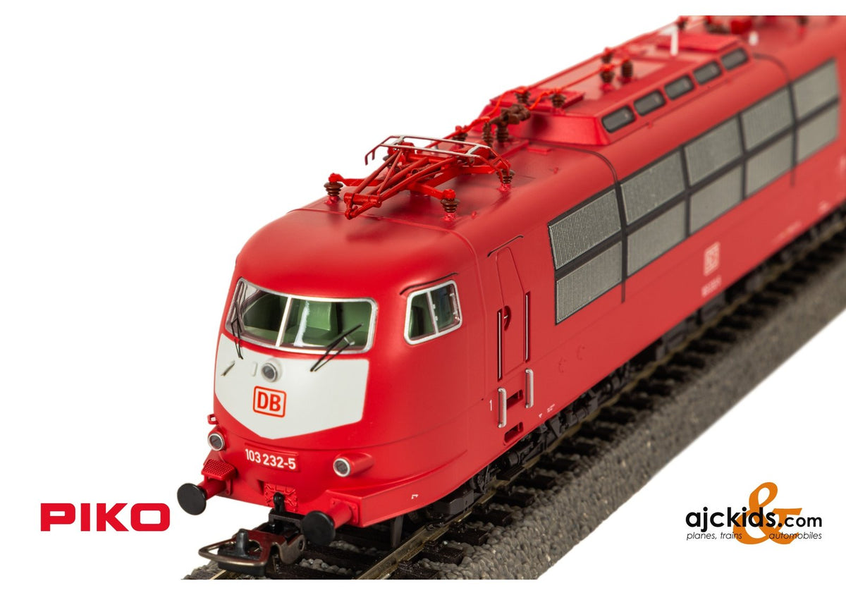 Piko 51695 BR 103 Electric Locomotive long frame red DB V