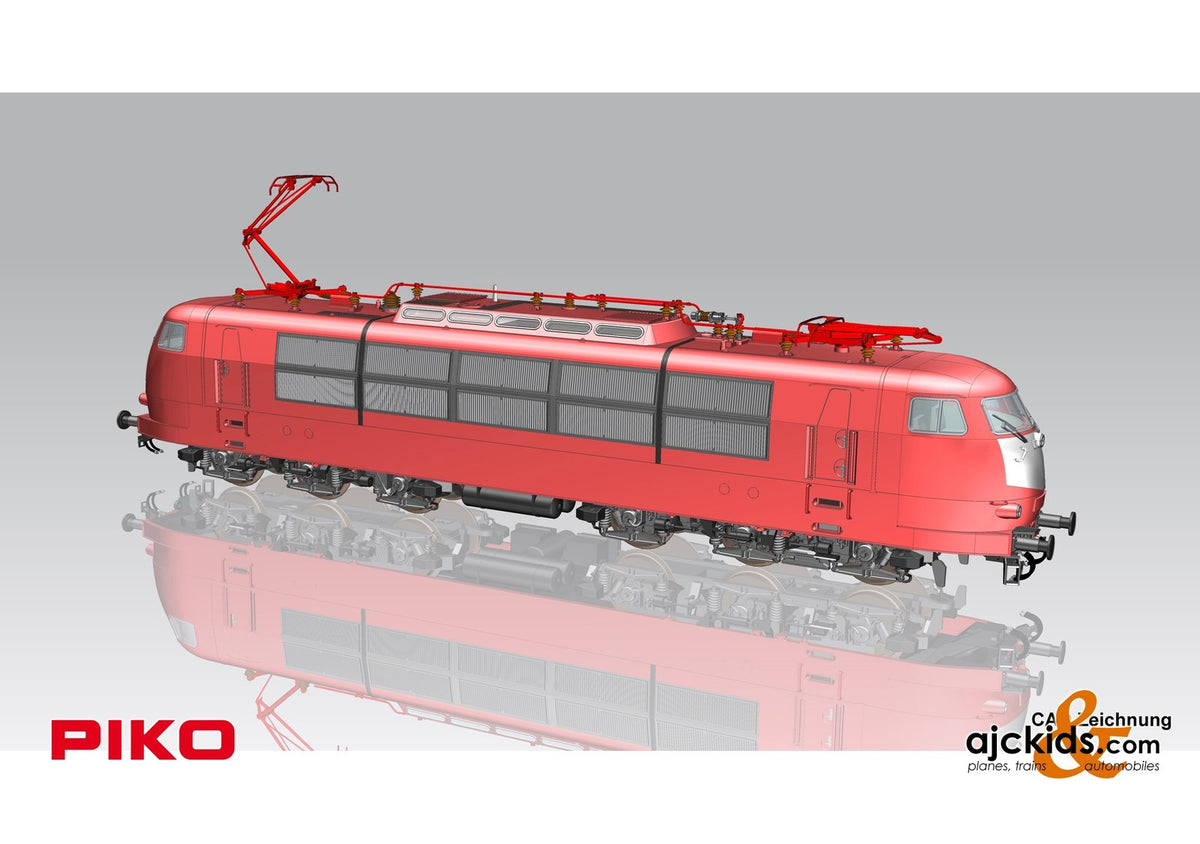 Piko 51697 BR 103 Electric Locomotive long frame red DB V Sound