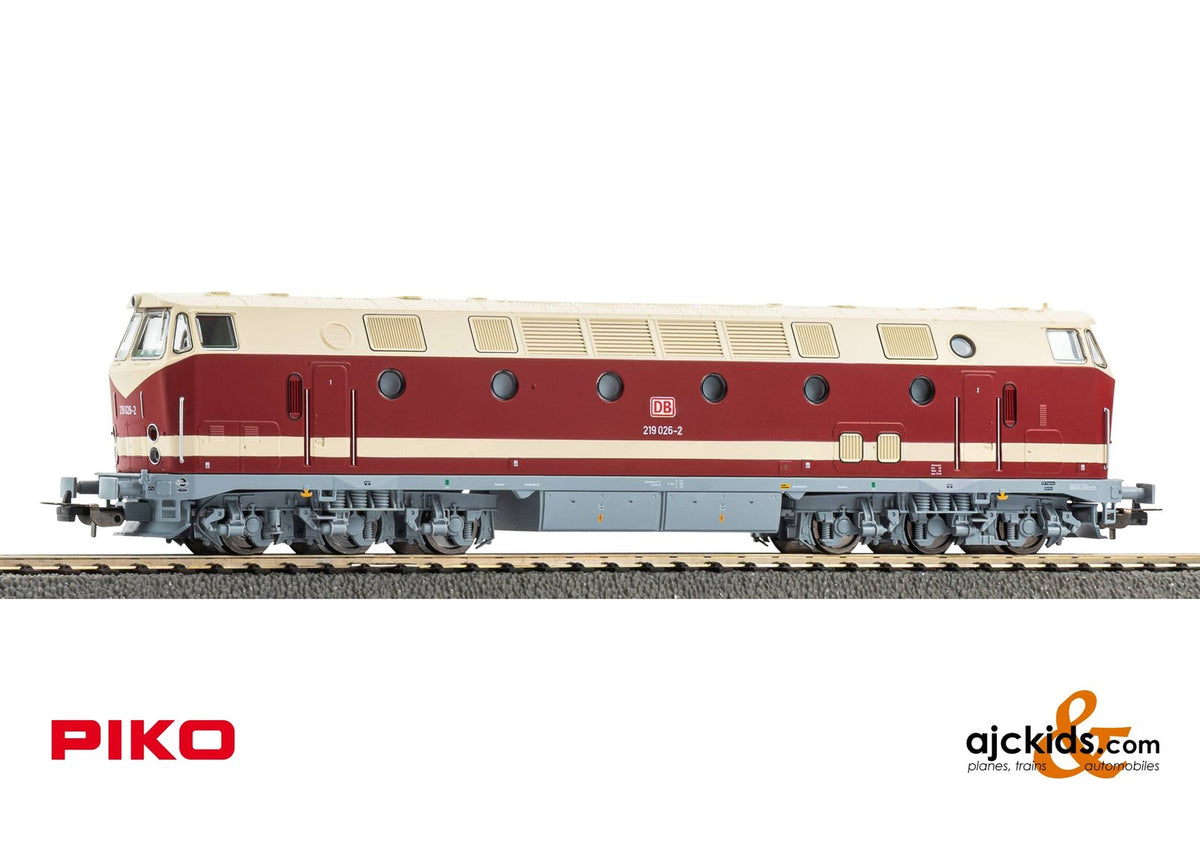 Piko 52122 BR 219 Diesel Locomotive upper light DB V Sound
