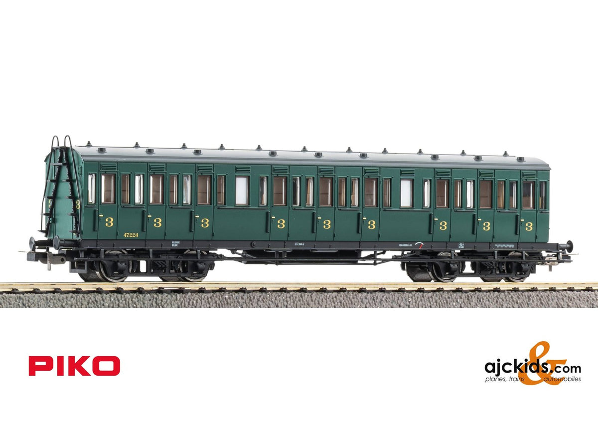 Piko 53349 Coach 3rd Cl. SNCB III